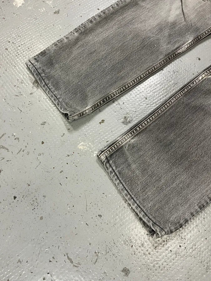 2000s Dolce & Gabbana Grey Ripped Denim Jeans OmaoQwt 5