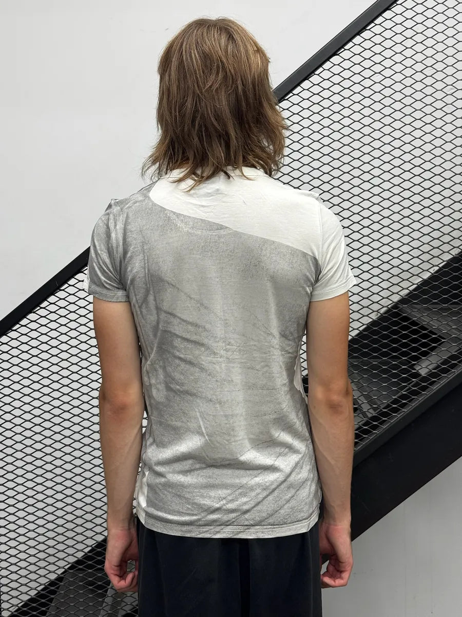 2000s Dolce & Gabbana Grey & White Roman Oligarchy T-Shirt dNPdeWl 2