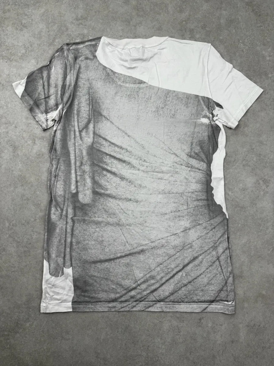 2000s Dolce & Gabbana Grey & White Roman Oligarchy T-Shirt dNPdeWl 5