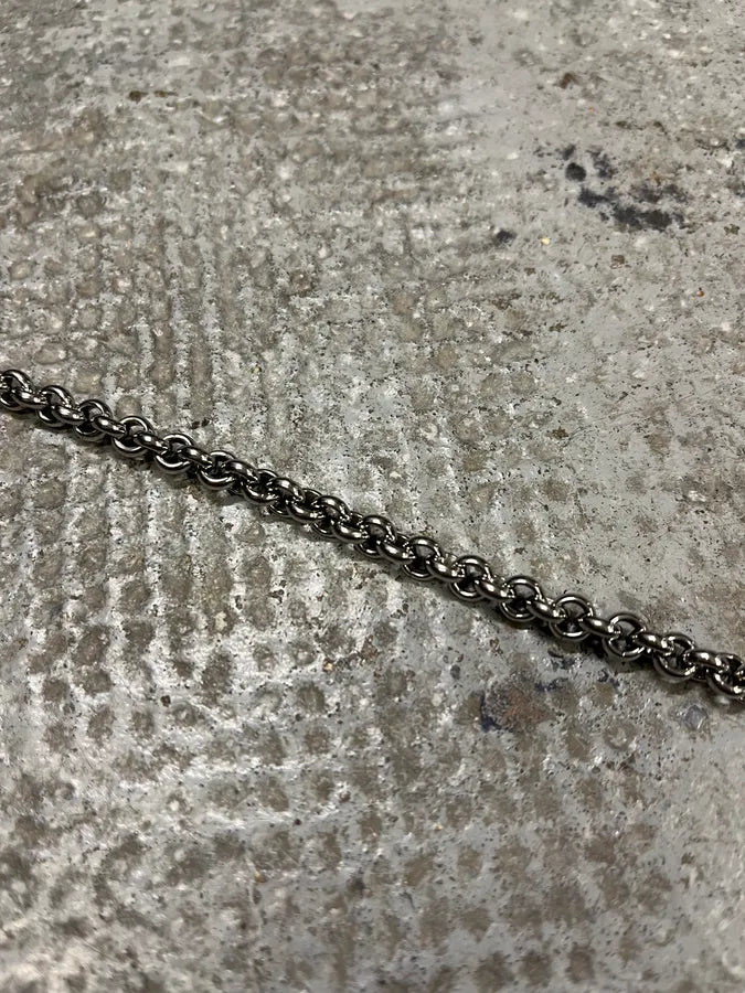 2000s Dolce & Gabbana Grey Silver Steel Bracelet NtaUaAm 5