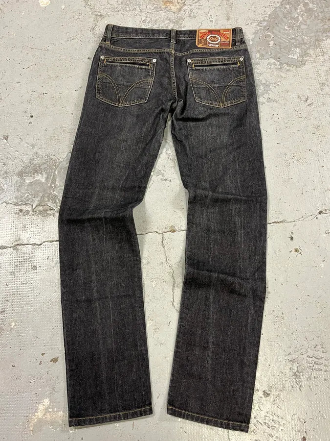 2000s Dolce & Gabbana Grey Slim Denim Jeans NgbrWrK 4