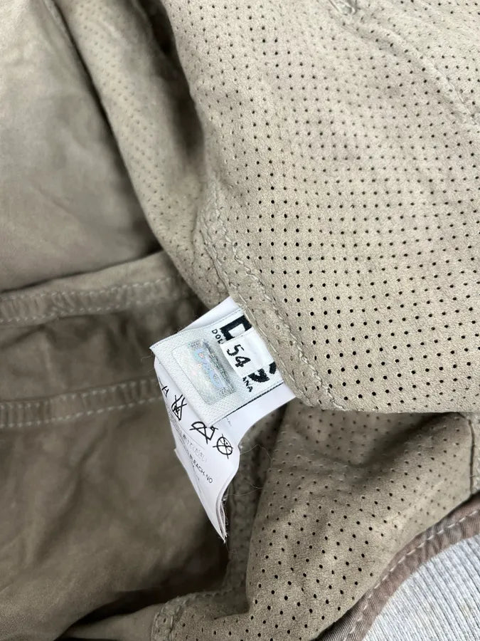 2000s Dolce & Gabbana Grey Suede Leather Jacket iBseqTM 10