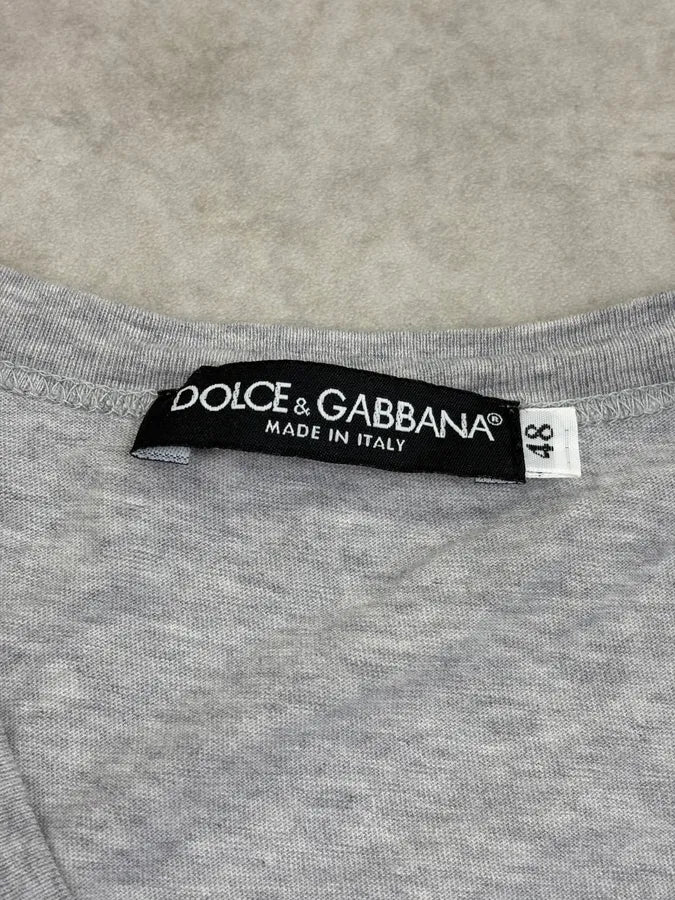 SS2005 Dolce & Gabbana Grey Superman T-Shirt YfYyPdF 8
