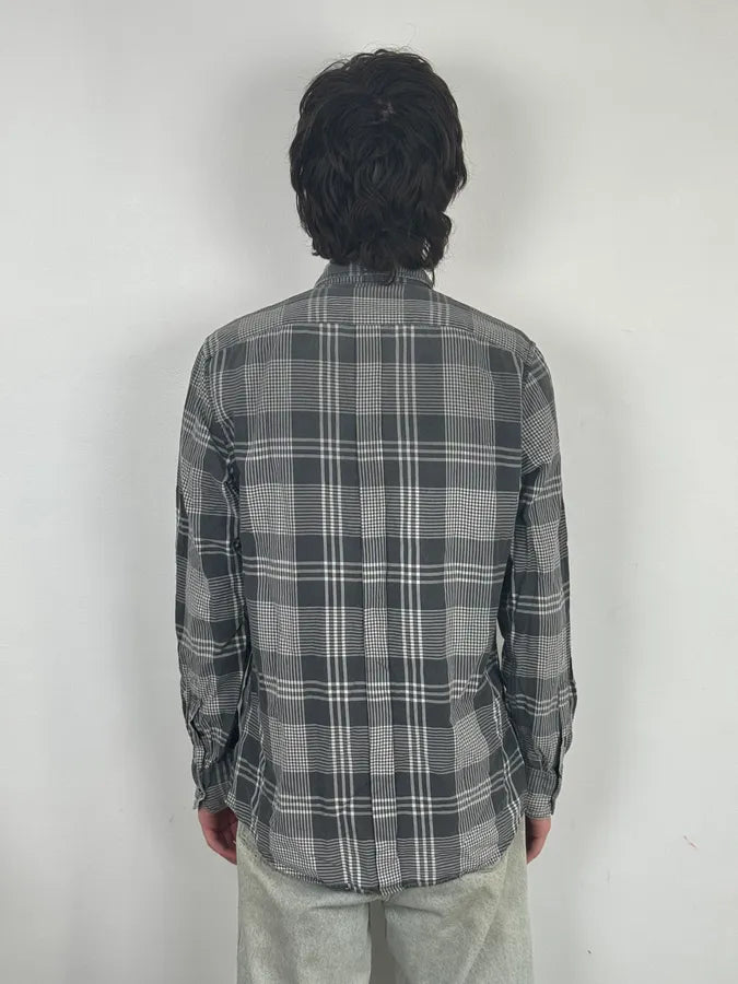 2000s Dolce & Gabbana Grey Tartan Shirt nCUuWtC 2