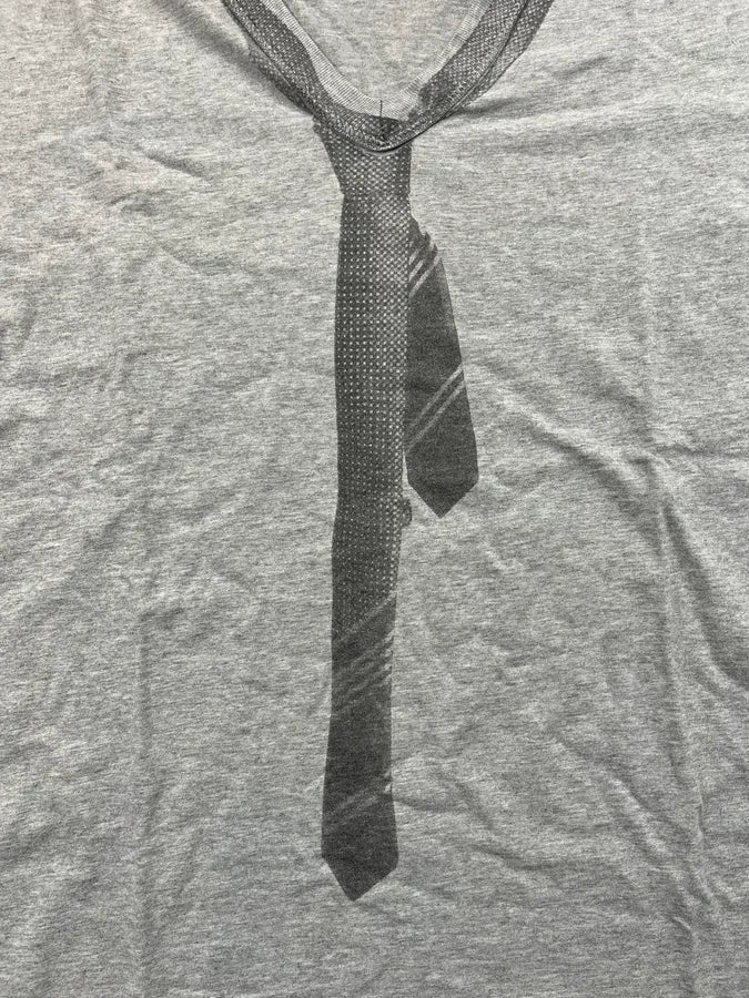 2000s Dolce & Gabbana Grey Tie T-Shirt ypavpQX 6