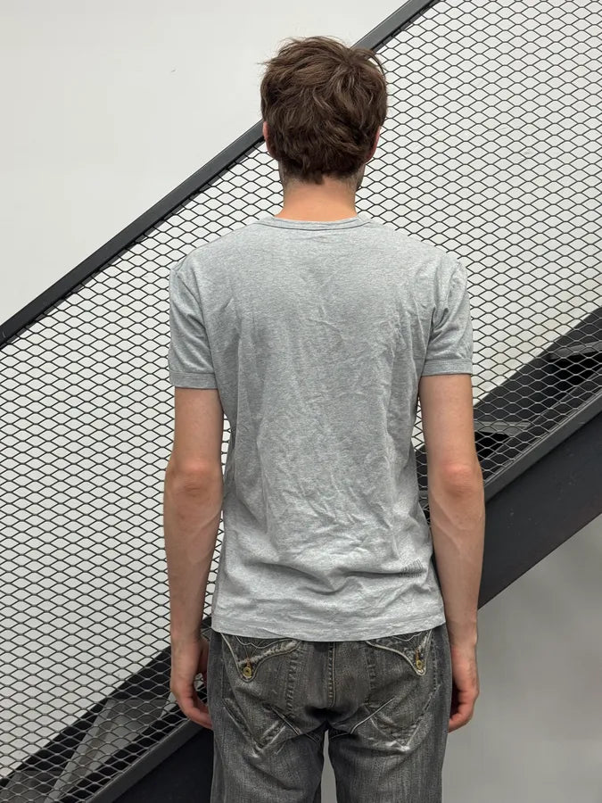 2000s Dolce & Gabbana Grey Tie T-Shirt ypavpQX 2