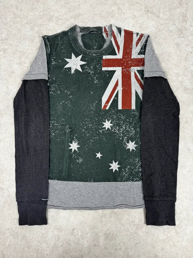 2000s Dolce & Gabbana Contemporary UK Flag Longsleeve  iqVjWhn 0