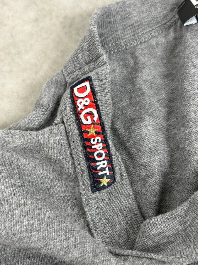 2000s Dolce & Gabbana Grey Winner Tank Top gWAZoBq 6