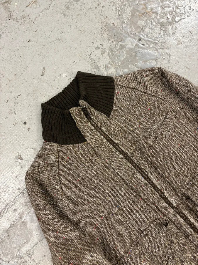 2000s Dolce & Gabbana Grey Wool Bomber Jacket (L) aTumgTX 7