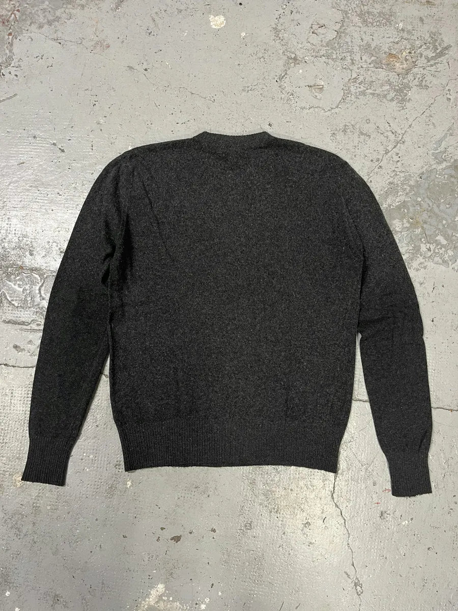 2000s Dolce & Gabbana Grey Wool Sweater BzjRxAW 1
