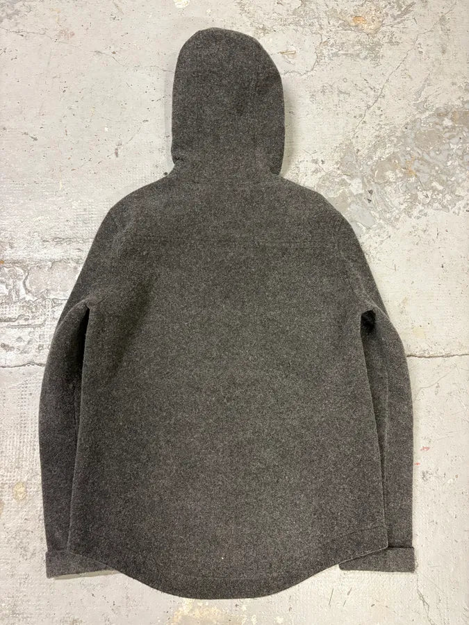 2000s Dolce & Gabbana Grey Wool Zip-up Hoodie Jacket MEjJdqk 6