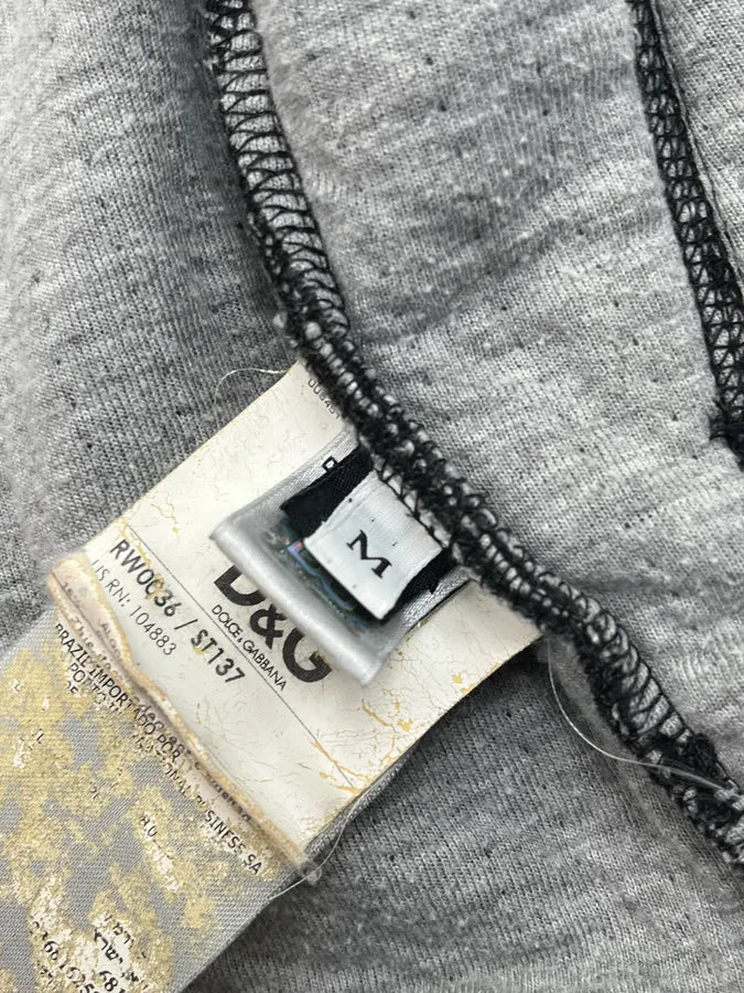 2000s Dolce & Gabbana Grey Patch Elbow Zip FdVvznj 9