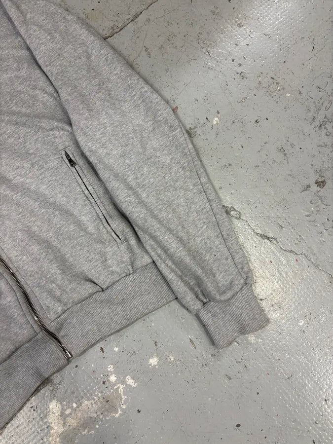 2000s Dolce & Gabbana Grey Zip-up Sweatshirt muWtMis 4
