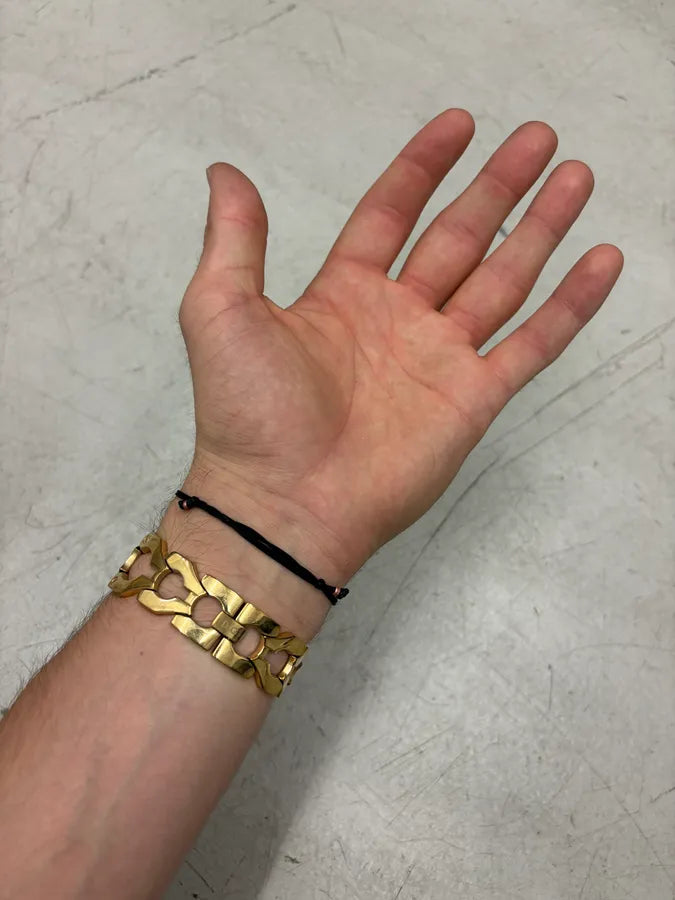 2000s Dolce & Gabbana Guilded Gold Link Watch  SvcyBGy 1