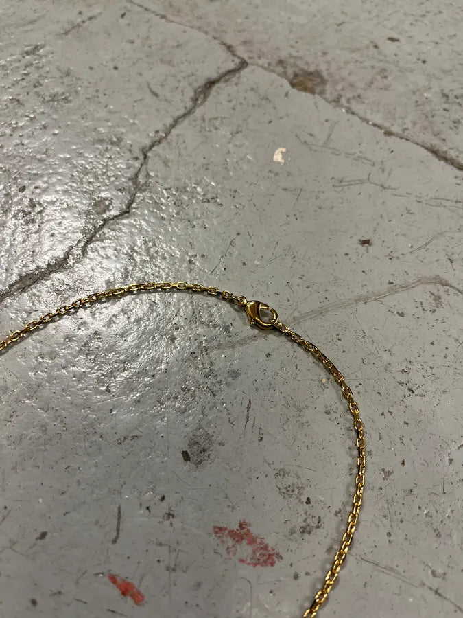 2000s Dolce & Gabbana Gun Pendant Gold & Silver Necklace HbCzCap 4