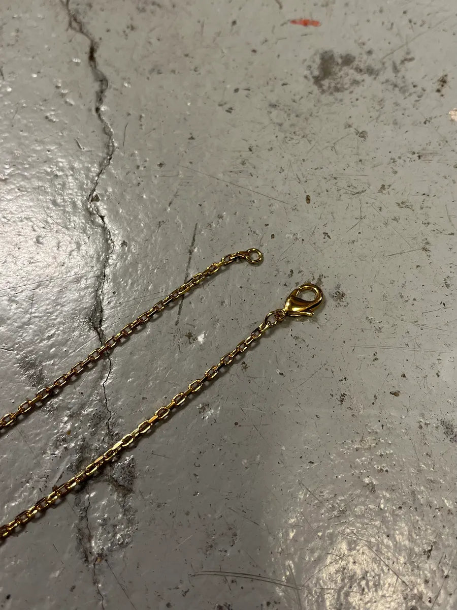 2000s Dolce & Gabbana Gun Pendant Gold & Silver Necklace HbCzCap 7