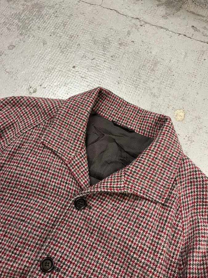 2000s Dolce & Gabbana Harrington Red & Grey Bomber Jacket TuqByhF 4