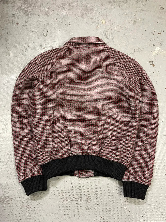 2000s Dolce & Gabbana Harrington Red & Grey Bomber Jacket TuqByhF 6