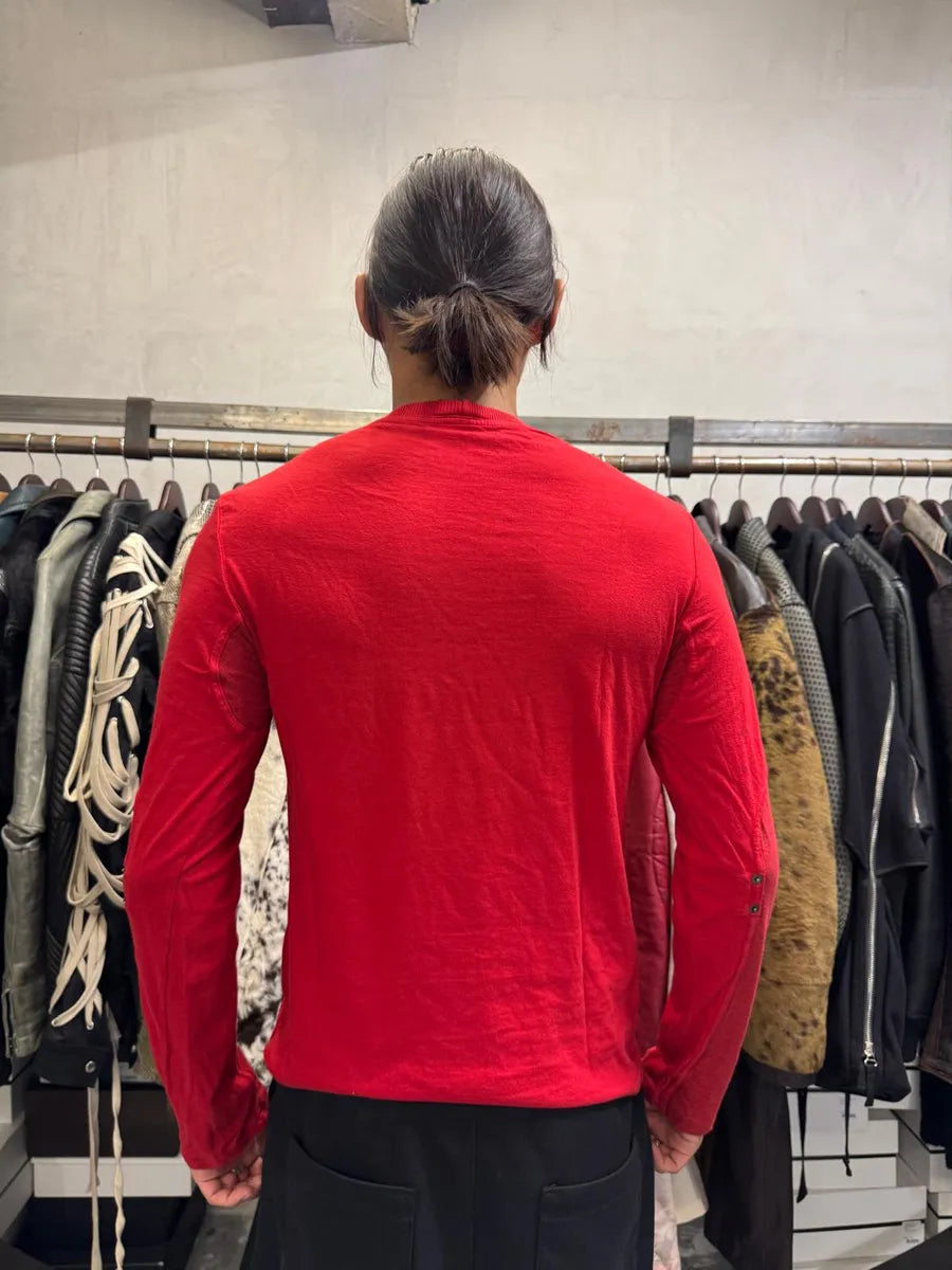 2000s Dolce & Gabbana Healthy Red Longsleeves HMgEQem 2