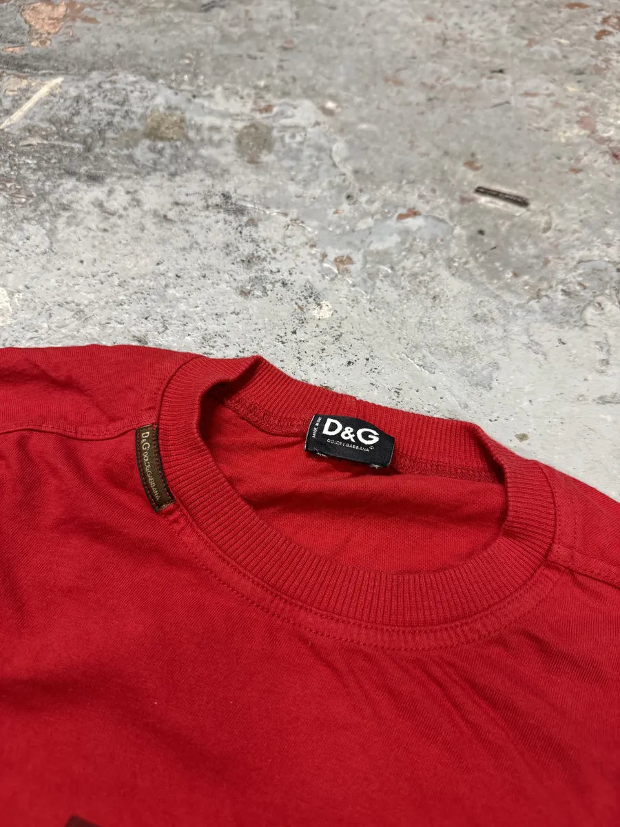 2000s Dolce & Gabbana Healthy Red Longsleeves HMgEQem 8