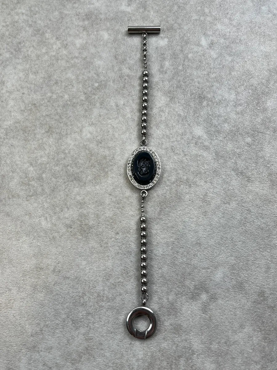 2000s Dolce & Gabbana Heritage Silver Steel Bracelet mGyNKNa 2
