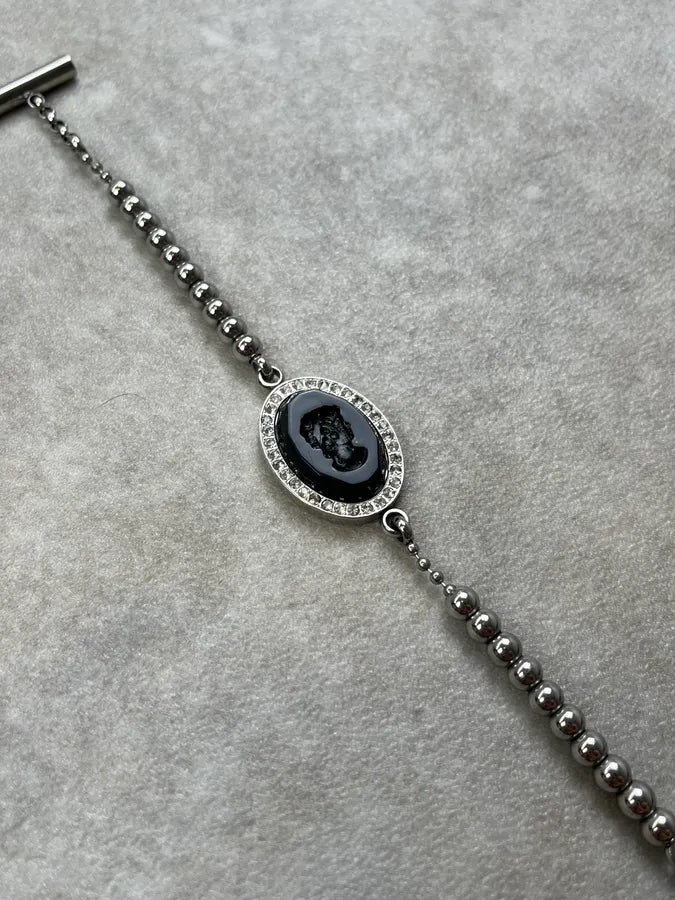 2000s Dolce & Gabbana Heritage Silver Steel Bracelet mGyNKNa 5
