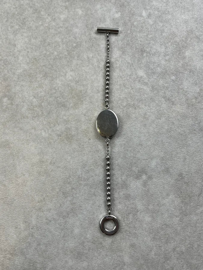2000s Dolce & Gabbana Heritage Silver Steel Bracelet mGyNKNa 8