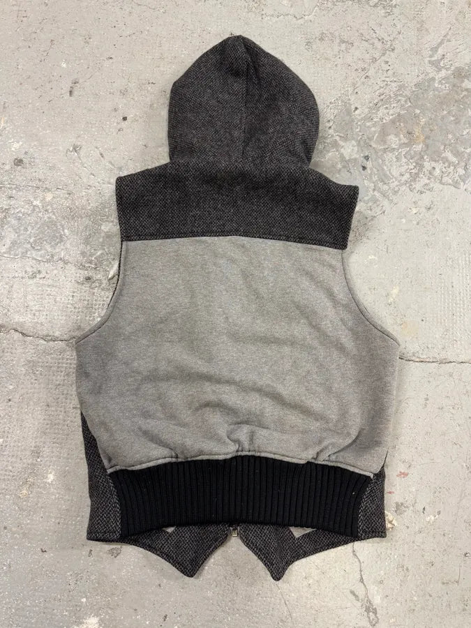 2000s Dolce & Gabbana Hooded Vest Jacket (S/M) 2