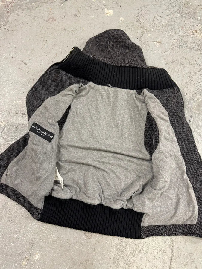 2000s Dolce & Gabbana Hooded Vest Jacket (S/M) 5