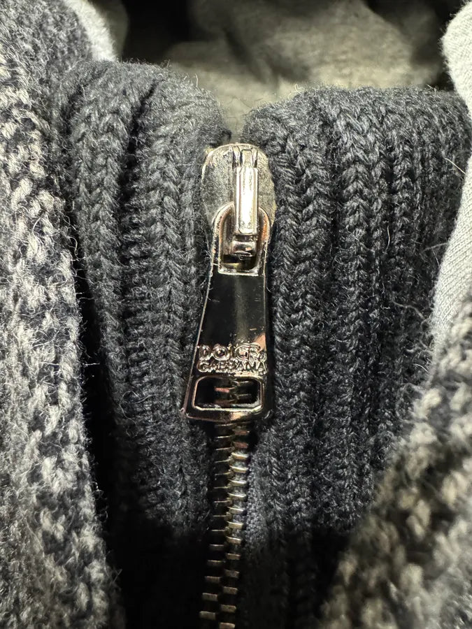 2000s Dolce & Gabbana Hooded Vest Jacket (S/M) 6