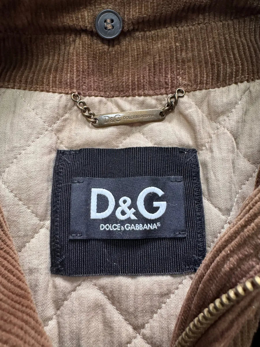 2000s Dolce & Gabbana Hunter Utility Corduroy Jacket lrxNzSl 4