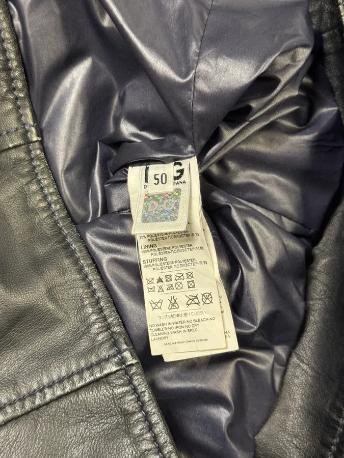 2000s Dolce & Gabbana Hybrid Purple Leather Jacket kaZwAsN 8