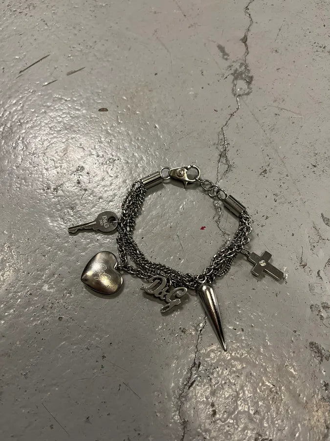 2000s Dolce & Gabbana Iconic Pendents Bracelet VHlhnYx 1