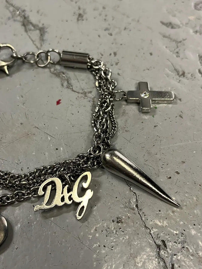 2000s Dolce & Gabbana Iconic Pendents Bracelet VHlhnYx 5