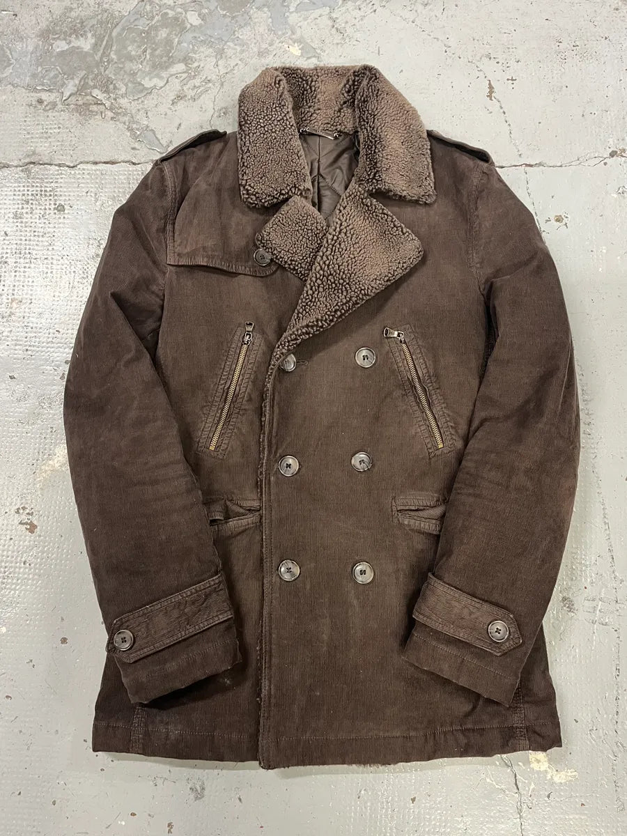 2000s Dolce & Gabbana Imperial Buttoned Brown Jacket FhFabqn 3