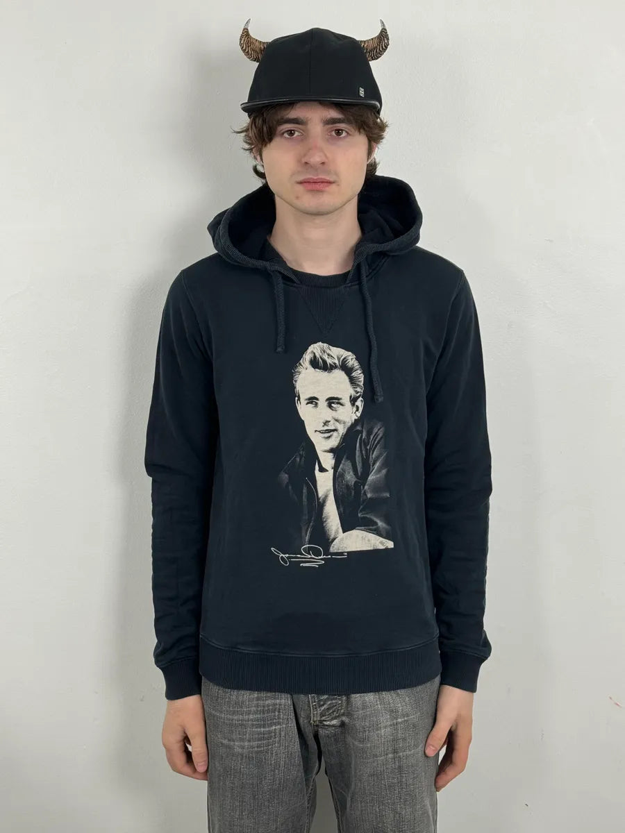 2000s Dolce & Gabbana James Dean Navy Hoodie pMPBlQf 1