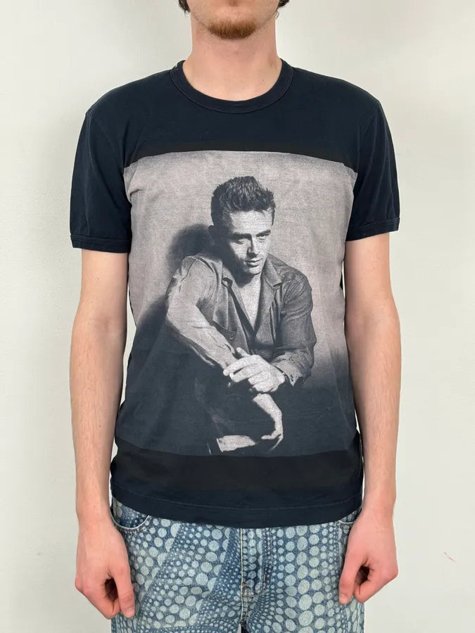 2000s Dolce & Gabbana James Dean Navy T-Shirt WdTyPcP 1
