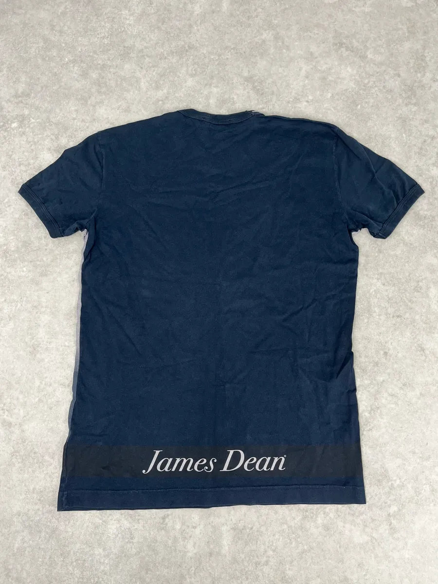 2000s Dolce & Gabbana James Dean Navy T-Shirt WdTyPcP 5