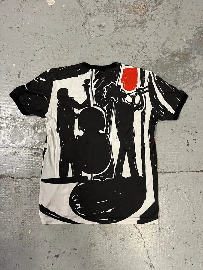 2000s Dolce & Gabbana Jazz Lady Black T-Shirt gSZHSUi 6