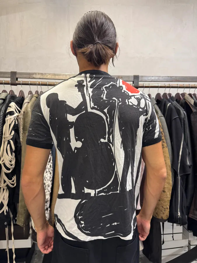 2000s Dolce & Gabbana Jazz Lady Black T-Shirt gSZHSUi 2