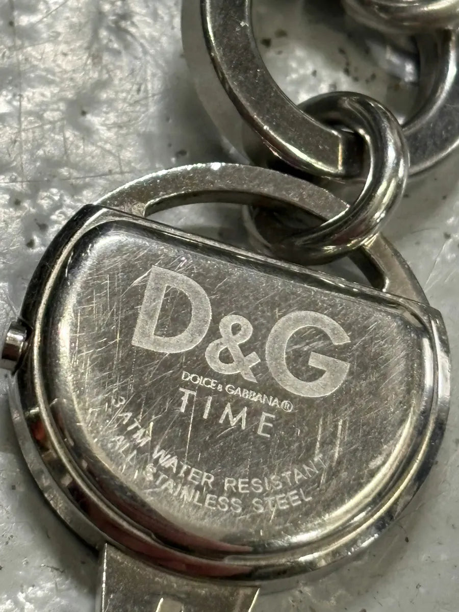 2000s Dolce & Gabbana Key Watch Pendant Necklace tWfxaOe 5