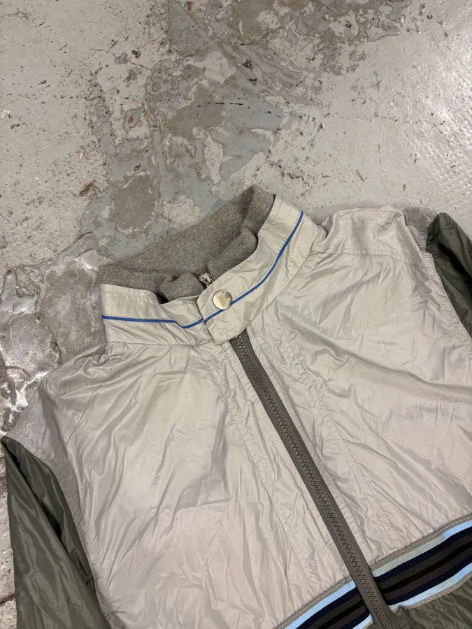 2000s Dolce & Gabbana Khaki & Beige Track Jacket JYQYRpP 4