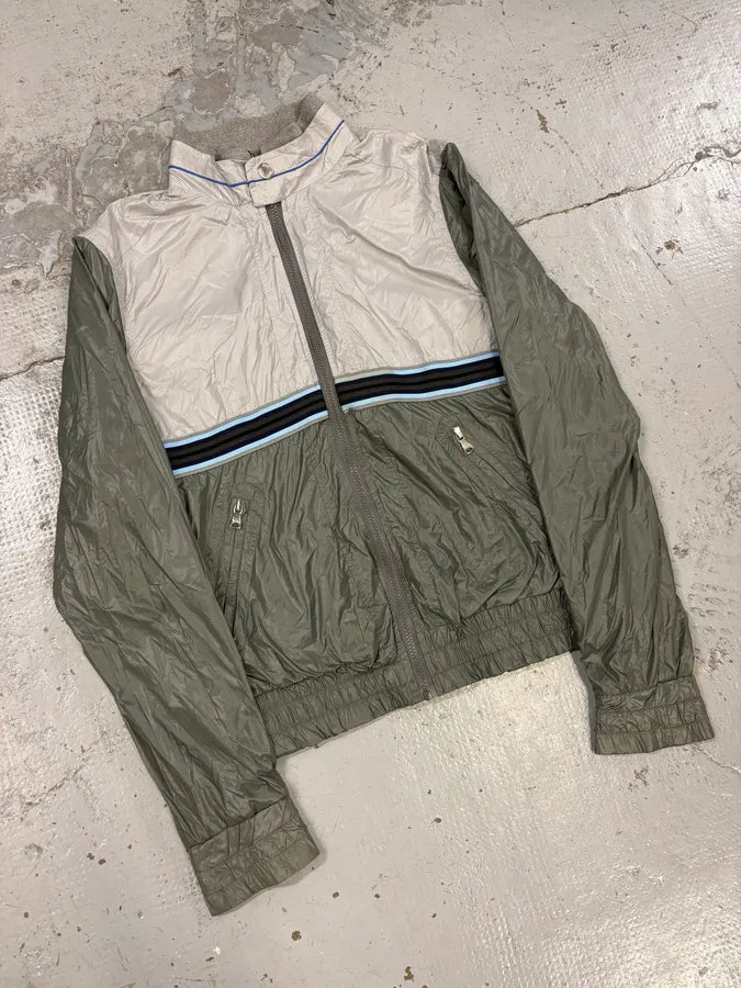 2000s Dolce & Gabbana Khaki & Beige Track Jacket JYQYRpP 3