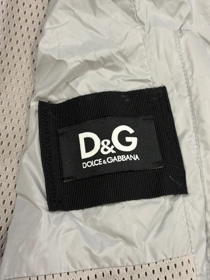 2000s Dolce & Gabbana Khaki & Beige Track Jacket JYQYRpP 10