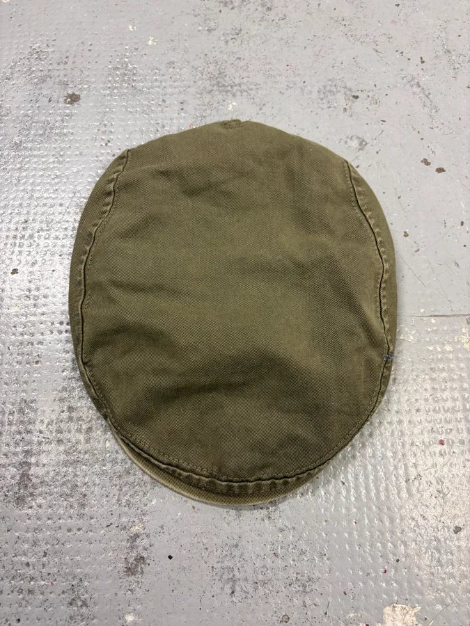 SS2003 Dolce & Gabbana Khaki Green Frenchie Beret Cap kuwrGeb 3