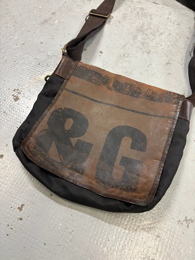 2000s Dolce & Gabbana Brown Messenger Shoulder Bag  ZDlBLFK 3