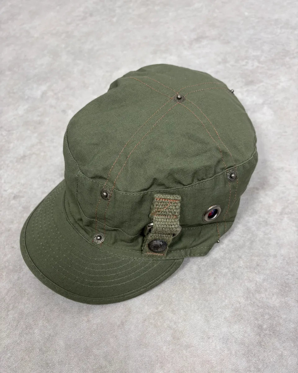 SS2006 Dolce & Gabbana Khaki Green Cargo Cap OmbBomz 0