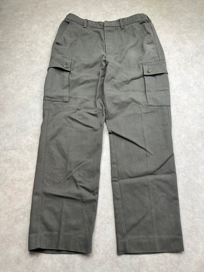 2000s Dolce & Gabbana Khaki Cargo Pants CmsROJv 4