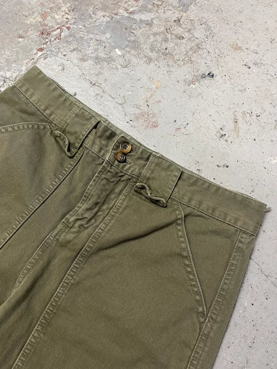 2000s Dolce & Gabbana Khaki Cargo Pants (XS/S) BVuXWIv 5