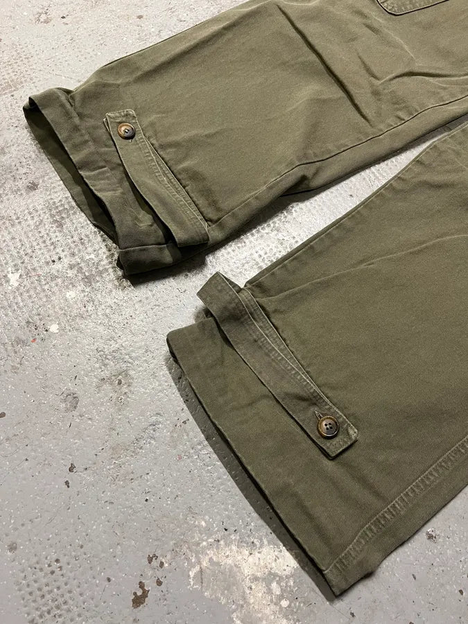 2000s Dolce & Gabbana Khaki Cargo Pants (XS/S) BVuXWIv 6